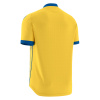 Футболка спортивная MACRON WYVERN ECO SHIRT YELLOW/ROYAL BLUE