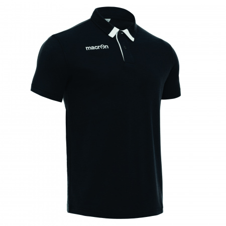 Поло парадное MACRON SWING POLO BLACK/WHITE