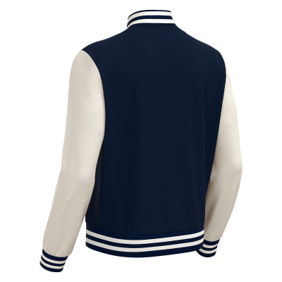 Куртка спортивная MACRON FIDDLE VARSITY COLLEGE JACKET NAVY/OFFWHITE