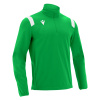 Толстовка тренировочная MACRON GANGE TRAINING 1/4 ZIP TOP GREEN/WHITE