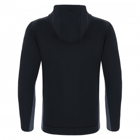 Олимпийка спортивная MACRON SUCCESS FULL ZIP HOODED 3D TOP NAVY/LIGHT NAVY