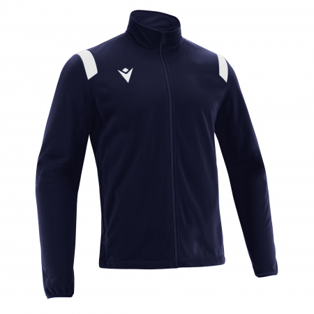 Олимпийка спортивная MACRON FUJIN FULL LENGTH ZIP TOP NAVY/WHITE