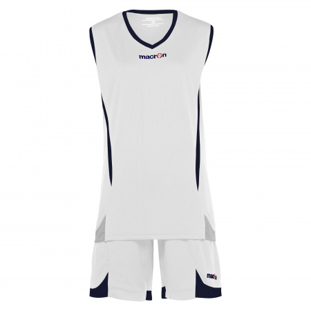 Комплект баскетбольный MACRON RAJA SET WHITE/NAVY