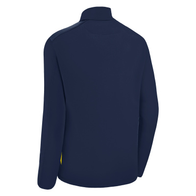 Толстовка тренировочная MACRON PIAVE TRAINING 1/4 ZIP TOP NAVY/YELLOW