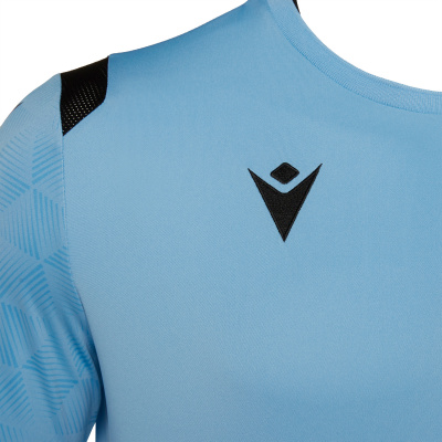 Футболка спортивная MACRON AQUARIUS SHIRT COLUMBIA/BLACK