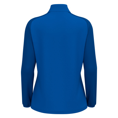 Толстовка тренировочная женская MACRON LENA TRAINING 1/4 ZIP TOP ROYAL BLUE/DARK ROYAL BLUE