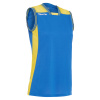 Майка спортивная MACRON RADON WOMAN SHIRT ROYAL BLUE/YELLOW