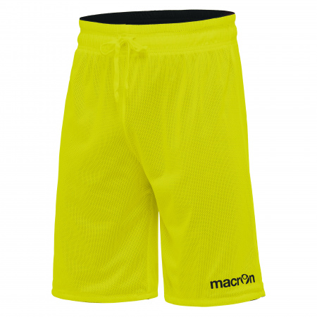 Шорты спортивные MACRON DENVER SHORT REVERSIBLE BLACK/YELLOW