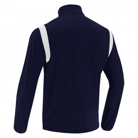 Олимпийка спортивная MACRON FUJIN FULL LENGTH ZIP TOP NAVY/WHITE