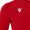 Толстовка спортивная MACRON TOBOL WARM UP ROUNDNECK TOP RED