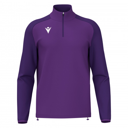 Толстовка тренировочная MACRON ISEN 1/4 ZIP TOP PURPLE/ DARK PURPLE