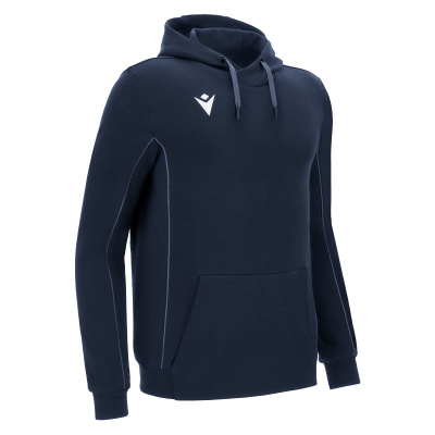 Худи MACRON THEATER ECO SUSTAINABLE COTTON HOODED SWEATSHIRT NAVY/LIGHT NAVY