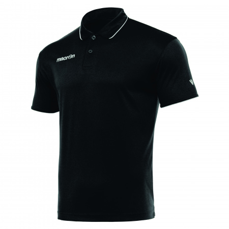 Поло парадное MACRON DRACO POLO BLACK/WHITE