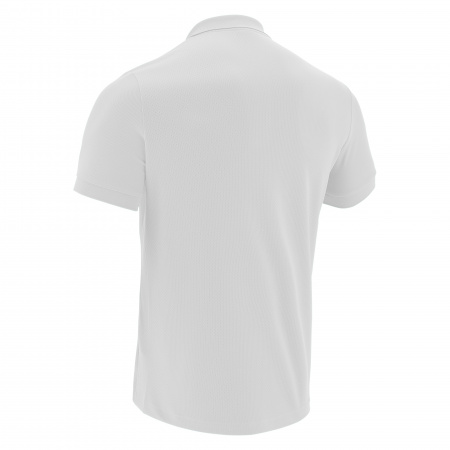 Поло спортивное MACRON THAVIL POLO WHITE/SILVER