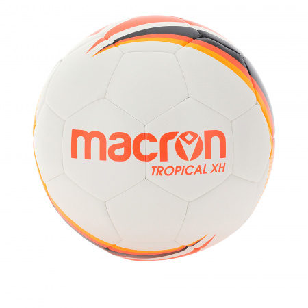 Мяч футзальный MACRON TROPICAL XH WHITE/ORANGE