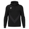 Худи спортивное MACRON FENDERS HOODED SWEATSHIRT BLACK/DARK GREY