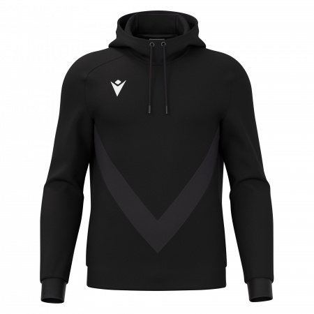 Худи спортивное MACRON FENDERS HOODED SWEATSHIRT BLACK/DARK GREY