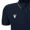 Поло спортивное женское х/б MACRON WALTZ ECO POLO NAVY