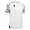 Футболка спортивная MACRON THEMIS ECO SHIRT WHITE/ANTHRACITE