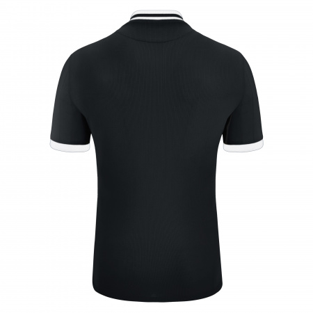 Футболка спортивная MACRON HALLEY SHIRT BLACK/WHITE
