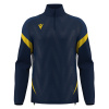 Толстовка тренировочная HOLLOW TRAINING 1/4 ZIP TOP BLACK/YELLOW