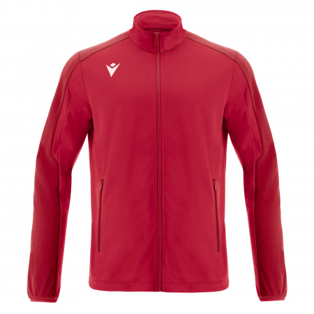 Олимпийка спортивная MACRON SETH FULL LENGTH ZIP TOP RED/DARK RED