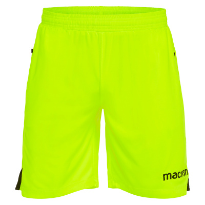 Шорты спортивные MACRON ALDEBARAN SHORT NEON YELLOW/BLACK