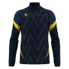 Толстовка тренировочная STARFALL TRAINING 1/4 ZIP TOP NAVY/YELLOW