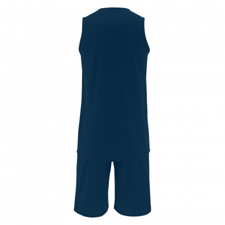 Комплект баскетбольный MACRON X500 SET REVERSIBLE NAVY/WHITE