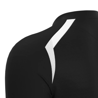 Футболка спортивная женская MACRON ANDURIL SHIRT BLACK/WHITE