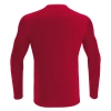Футболка спортивная MACRON DENEB SHIRT LS RED/WHITE