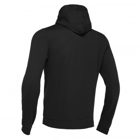 Олимпийка спортивная MACRON CELLO FULL ZIP HOODED SWEATSHIRT BLACK