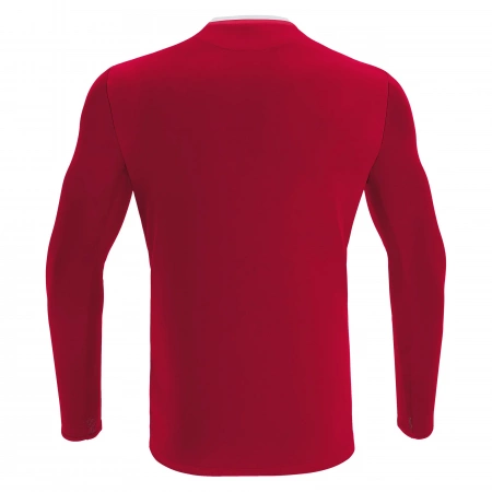 Футболка спортивная MACRON DENEB SHIRT LS RED/WHITE