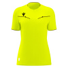Футболка судейская проф. женская MACRON KATERYN ECO SHIRT NEON YELLOW