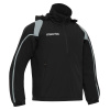 Куртка тренировочная MACRON CORAL 1/4 ZIP FLEECE INTERNAL SHOWERJACKET BLACK/GREY