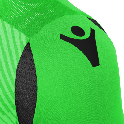 Футболка спортивная MACRON HERCULES SHIRT NEON GREEN/BLACK