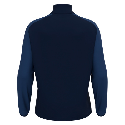 Толстовка тренировочная MACRON ISEN 1/4 ZIP TOP NAVY/LIGHT NAVY