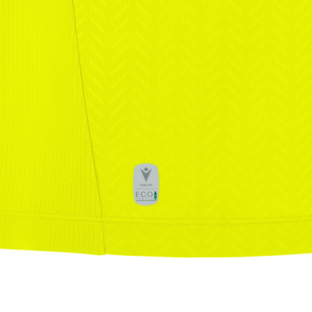 Футболка судейская проф. женская MACRON KATERYN ECO SHIRT NEON YELLOW