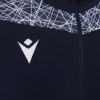 Толстовка тренировочная MACRON TIBER 1/4 ZIP TOP NAVY/WHITE