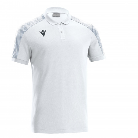 Поло парадное MACRON ROCK POLO WHITE/SILVER
