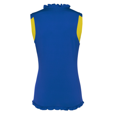 Майка спортивная MACRON XENON SLEEVELESS SHIRT ROYAL BLUE/YELLOW