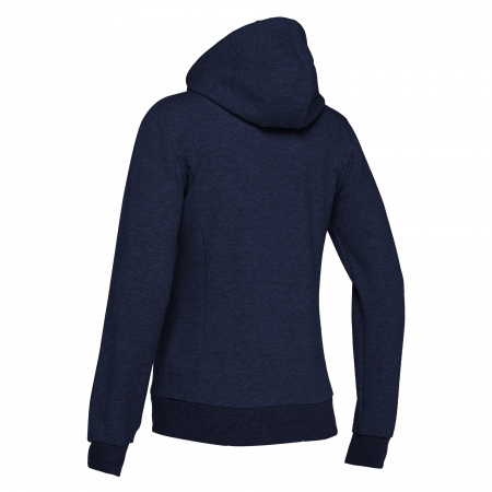 Олимпийка спортивная женская MACRON LYRE FULL LENGHT ZIP HOODED SWEATSHIRT NAVY