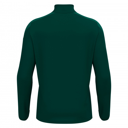 Толстовка тренировочная MACRON YARUGA TRAINING 1/4 ZIP TOP BOTTLE GREEN/LIGHT BOTTLE GREEN