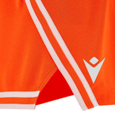 Шорты спортивные MACRON KANSAS ECO SHORT ORANGE/WHITE