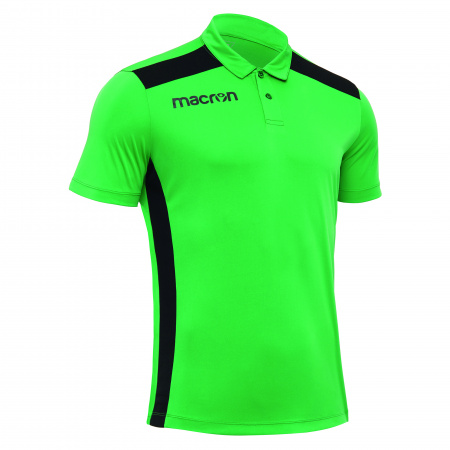 Поло парадное MACRON FOLK POLO GREEN/BLACK