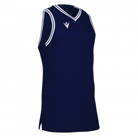 Майка спортивная MACRON FREON SHIRT NAVY/WHITE