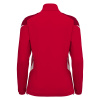Толстовка тренировочная женская LEONA TRAINING 1/4 ZIP TOP RED/WHITE