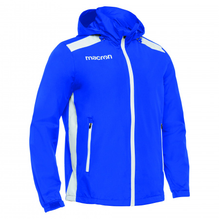 Куртка спортивная MACRON CALGARY MESH LINED WINDBREAKER ROYAL BLUE/WHITE