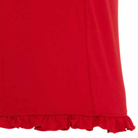 Майка спортивная MACRON MERCURY SLEEVELESS SHIRT RED/WHITE