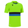 Футболка спортивная MACRON CHARON ECO SHIRT NEON GREEN/BLACK/ROYAL BLUE